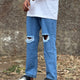 BAGGY JEANS NEE CUT