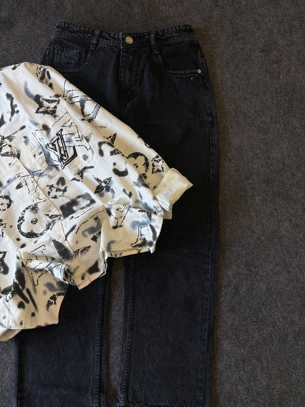 PRINT OVERSIZED COMBO