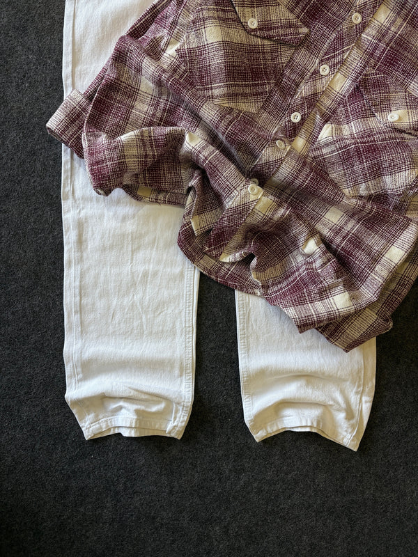 BAGGY CHEK SHIRT COMBO