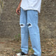 BAGGY JEANS NEE CUT