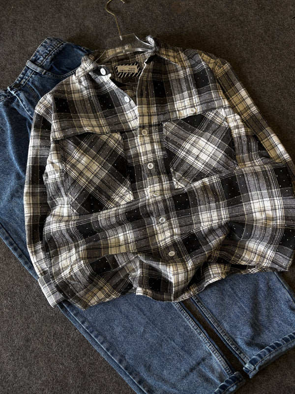 BAGGY CHEK SHIRT COMBO