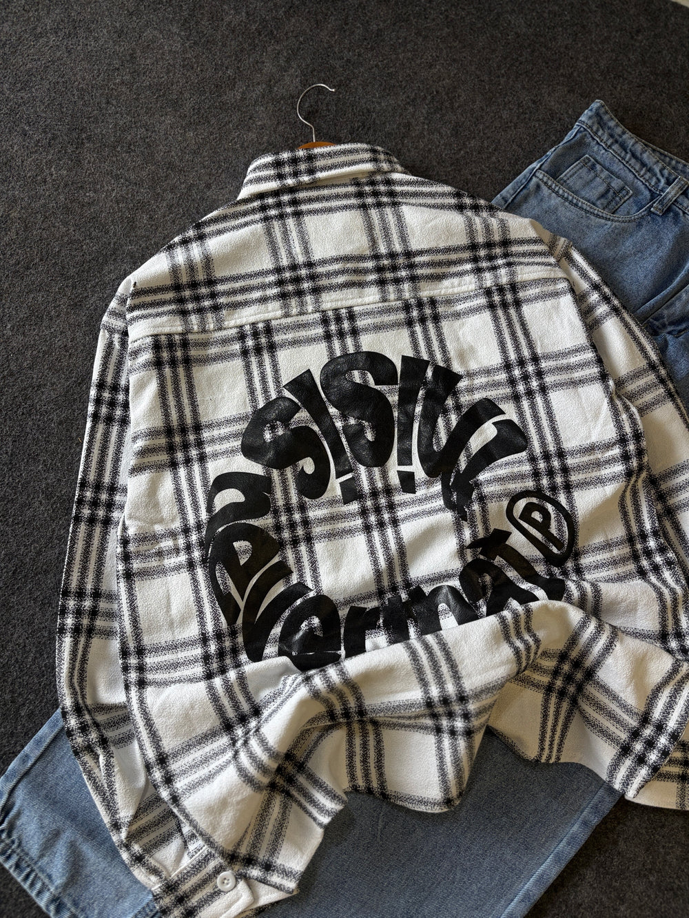 BAGGY CHEK SHIRT COMBO