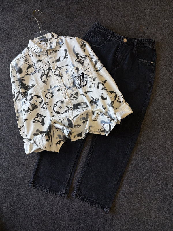 PRINT OVERSIZED COMBO