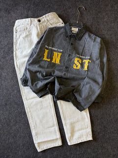 BAGGY PRINTED SHIRT COMBO