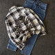 BAGGY CHEK SHIRT COMBO