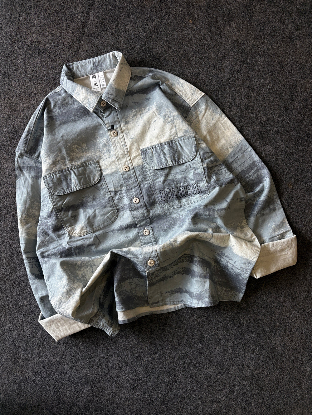 BAGGY PRINTED SHIRT