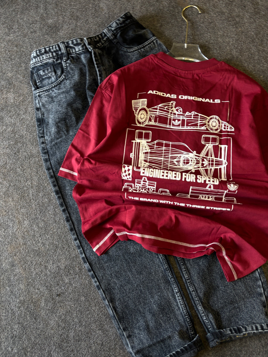 T-SHIRT MOMFIT COMBO