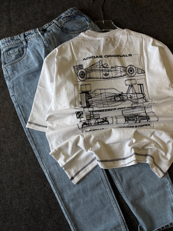 T-SHIRT MOMFIT COMBO