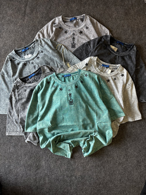 ACID WASH T SHIRT
