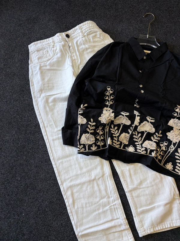 EMBROIDERY + MOMFIT COMBO