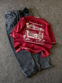 T-SHIRT MOMFIT COMBO