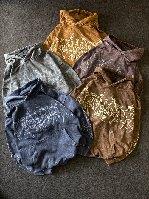 ACID WASH HOODIE