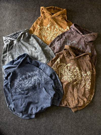 ACID WASH HOODIE