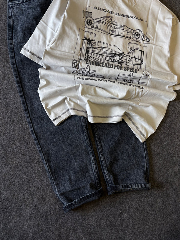 T-SHIRT MOMFIT COMBO