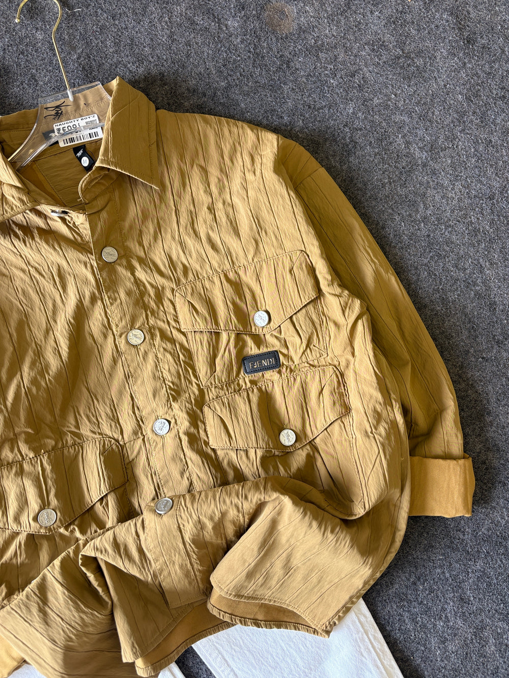 BAGGY PRINT SHIRT MOMFIT JEANS